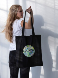 POMÁHÁME PŘÍRODĚ Bavlněná taška černá