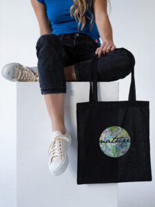 POMÁHÁME PŘÍRODĚ Bavlněná taška černá