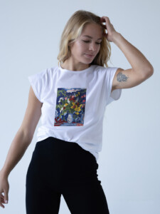 Špála Dámské tričko bílé