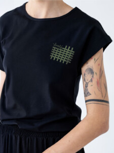 Vladimír Svatý, dámské tričko, Tkanina