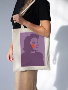 BERNÁŠKOVÁ Bavlněná taška natural