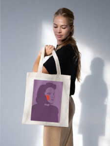 BERNÁŠKOVÁ Bavlněná taška natural