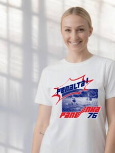 Panenka Dámské tričko oversize Penalta