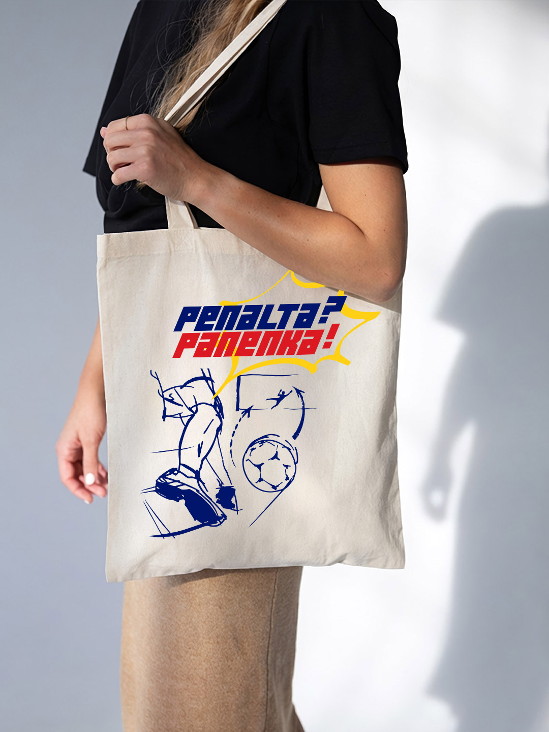 Panenka Bavlněná taška natural Střela