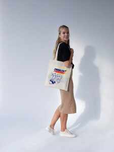 Panenka Bavlněná taška natural Střela